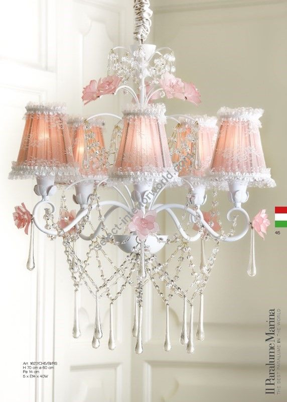 Il Paralume Marina / Pendants & Suspension Lights / 1627/CH5/BI/RS