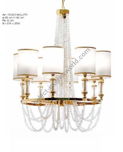 Il Paralume Marina / Pendants & Suspension Lights / 1703/CH8/LU/TR