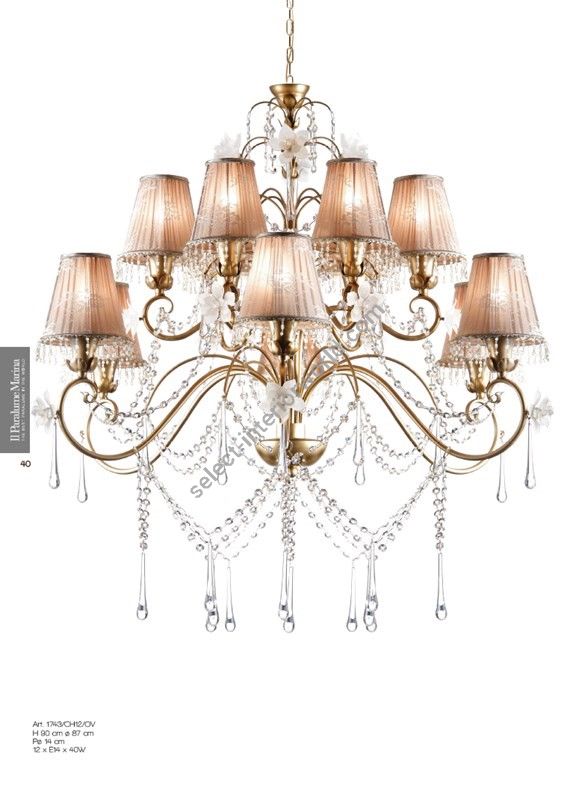 Il Paralume Marina / Pendants & Suspension Lights / 1743/CH12/OV