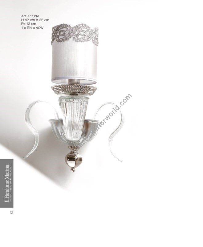 Il Paralume Marina / Wall Sconces / 1770/A1