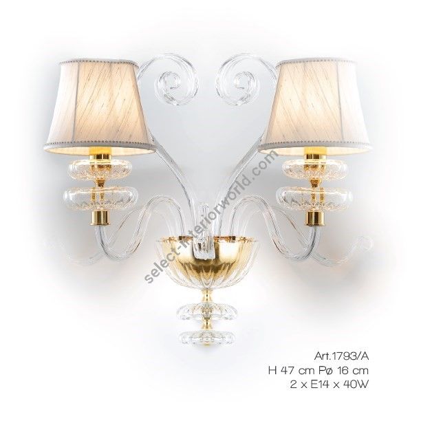 Il Paralume Marina / Wall Lamps / 1793/A2