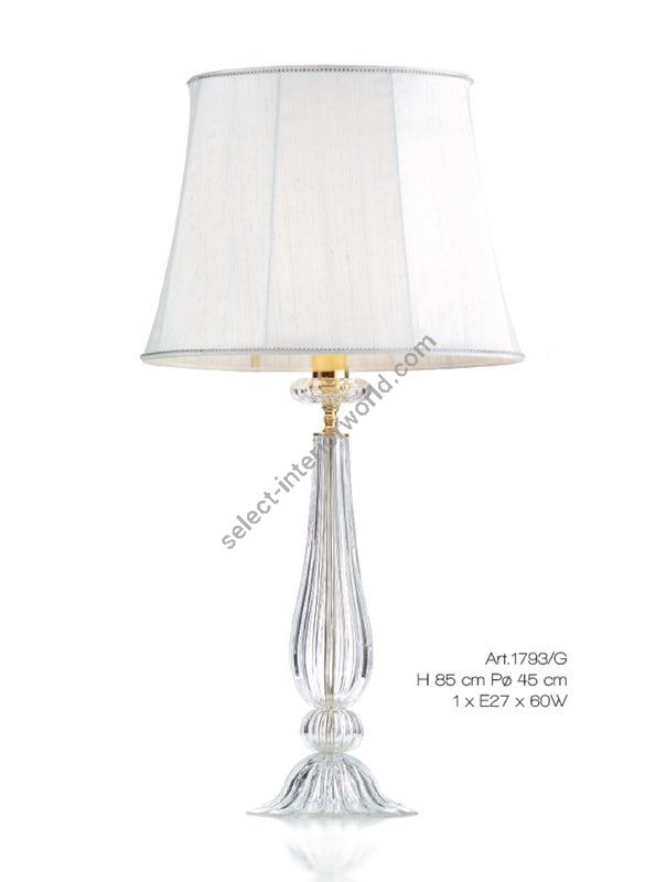 Il Paralume Marina / Table Lamps / 1793/G