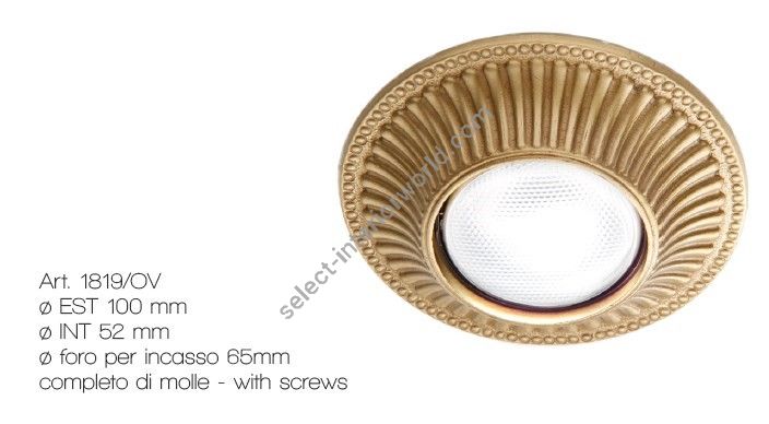 Il Paralume Marina / Recessed Lighting / 1819/OV
