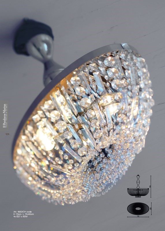 Il Paralume Marina / Pendants & Suspension Lights / 1820/CH ovale
