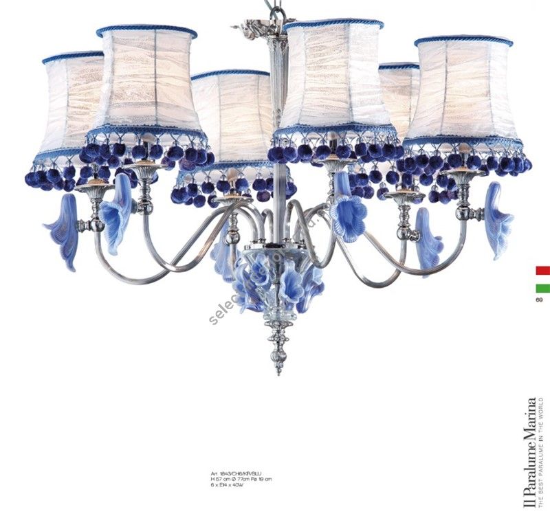 Il Paralume Marina / Pendants & Suspension Lights / 1843/CH6/KR/BLU
