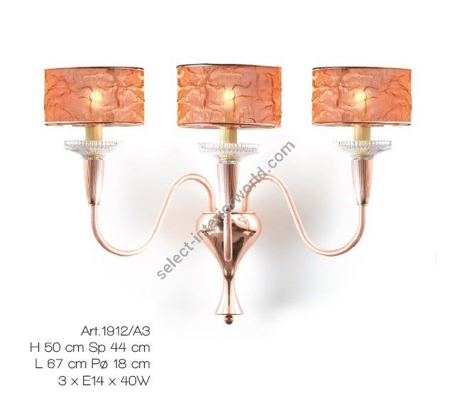 Il Paralume Marina / Wall Lamps / 1912/A3