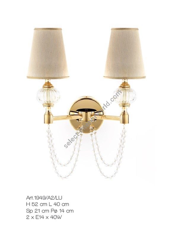 Il Paralume Marina / Wall Lamps / 1949/A2/LU