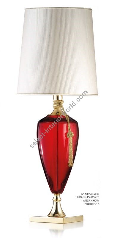 Il Paralume Marina / Table Lamps / 1951/LU/RO