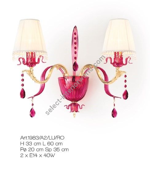 Il Paralume Marina / Wall Lamps / 1983/A2/LU/RO