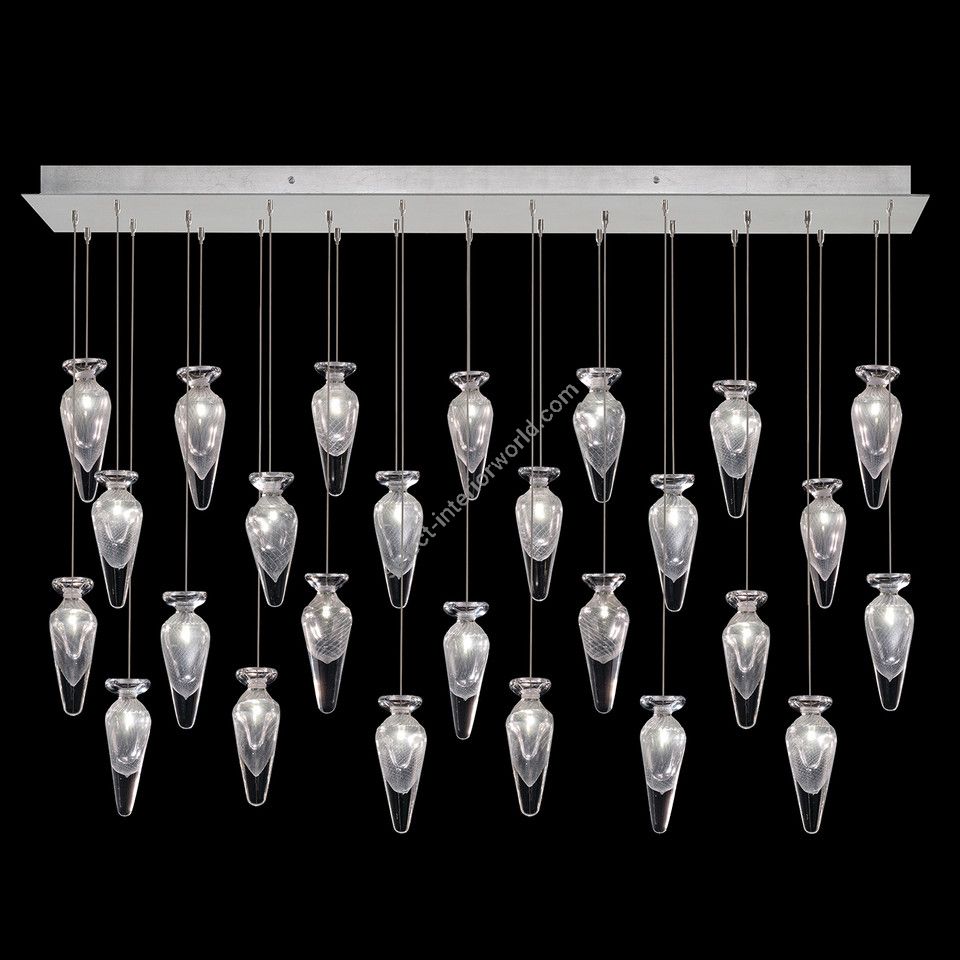 Fine Art Handcrafted Lighting / Pendants & Suspension Lights ESSENCE 54" W Rectangular