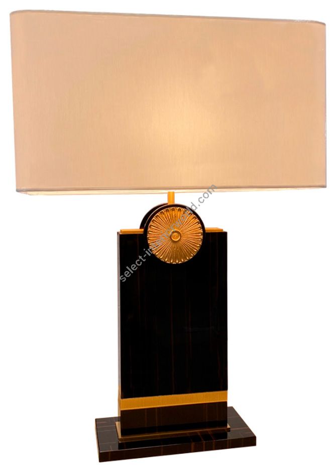 Mariner / Table Lamps / Casted Bronze & Wood 20281.0