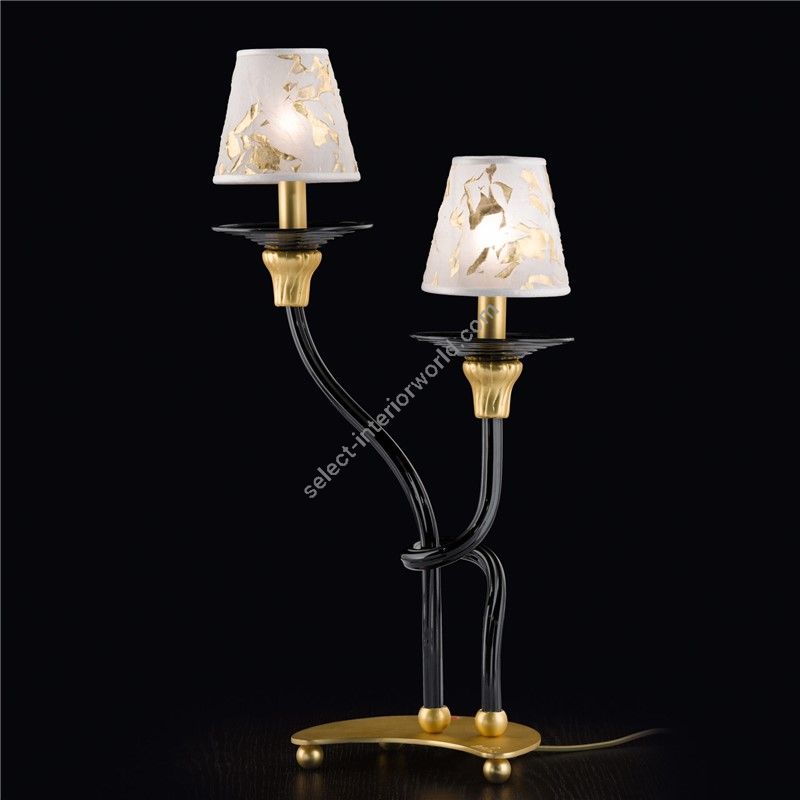 Patrizia Volpato / Table Lamps / Intrecci Handcrafted Murano Glass 2100-LG