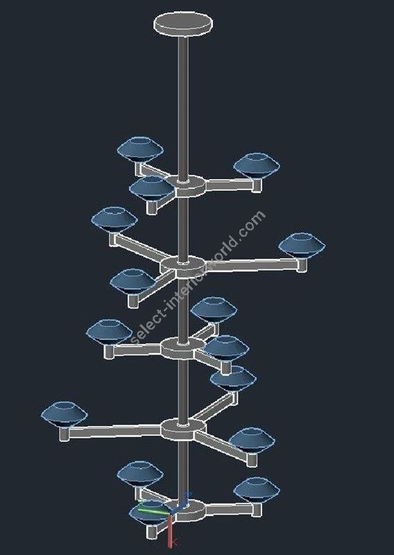 Il Paralume Marina / Chandelier / 2129/CH15