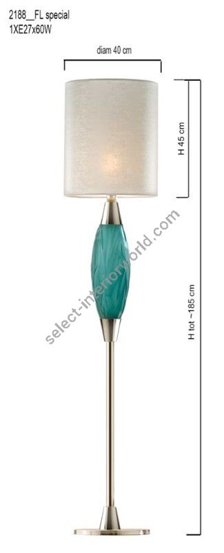Il Paralume Marina / Floor Lamps / 2188/FL/VE