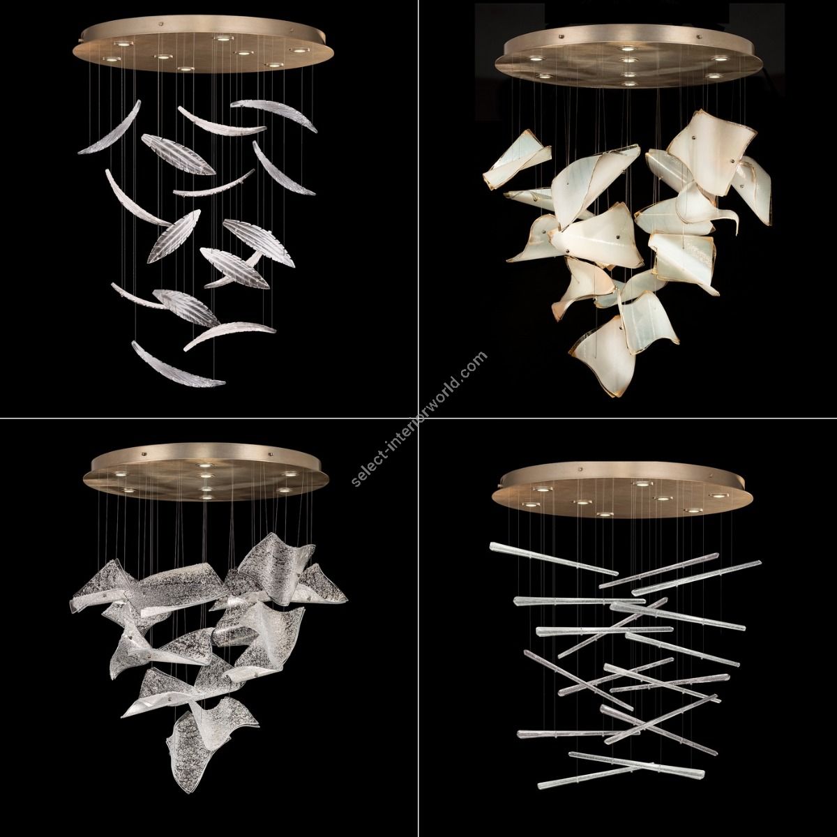 Fine Art Handcrafted Lighting / Pendant Lights / Elevate Round 895840-222