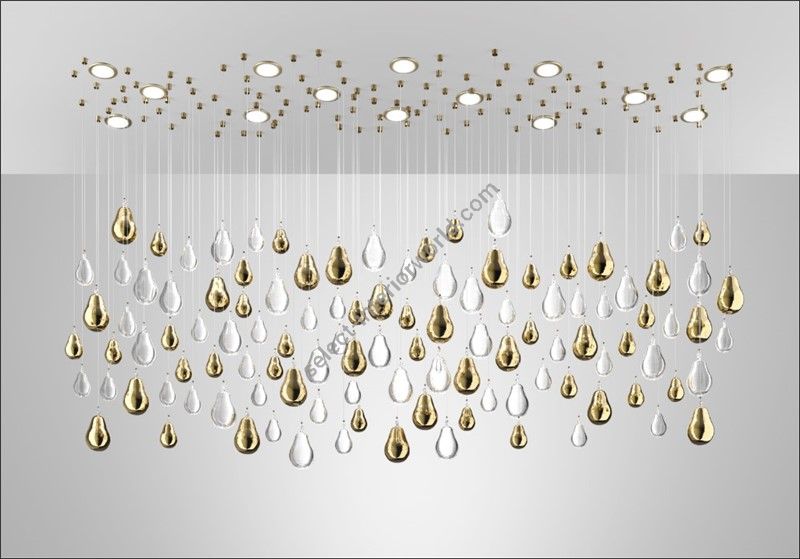 Il Paralume Marina / Chandeliers / Custom Made / Contemporary / 2431L190