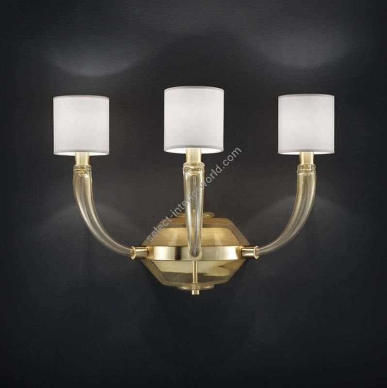Glass & Glass Murano / Wall Sconces / Contemporary Venetian chandeliers CVC25050AP