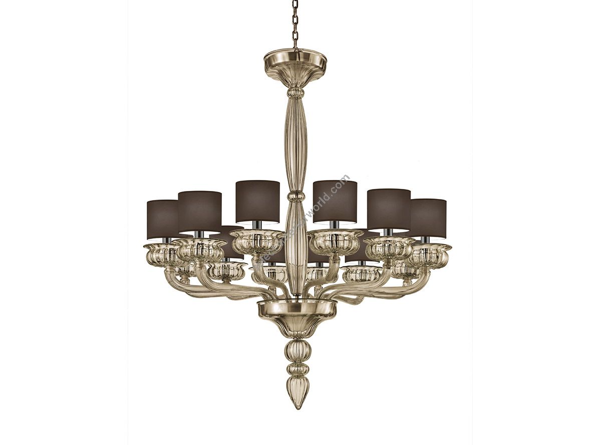 Glass & Glass Murano / Chandeliers / Contemporary Venetian chandeliers CVC25070