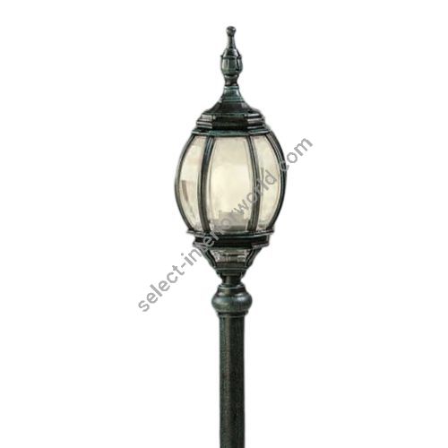 Moretti Luce / Post & Bollard Lights / Aluminum Traditional Parigi 25R2-R3