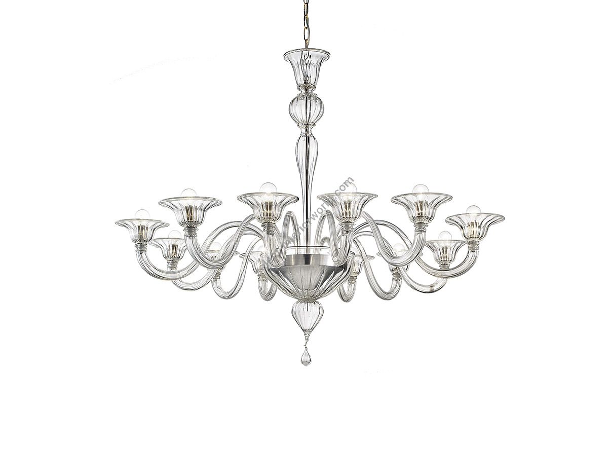 Glass & Glass Murano / Chandeliers / Contemporary Venetian chandeliers CVC27055