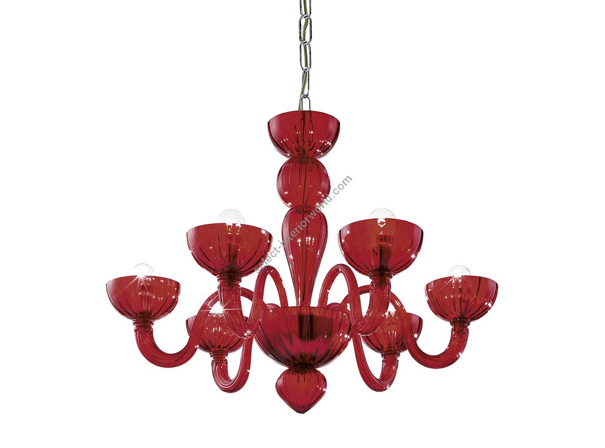 Glass & Glass Murano / Chandeliers / Contemporary Venetian chandeliers CVC27056