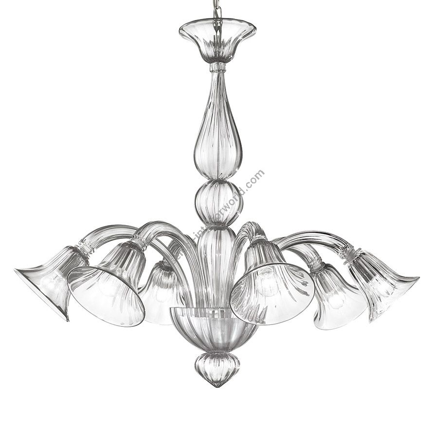 Glass & Glass Murano / Chandeliers / Contemporary Venetian 27057/6