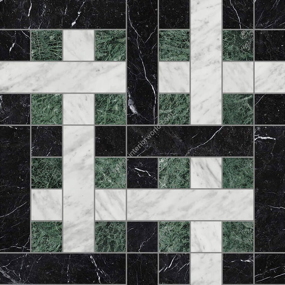 Bisazza / Marmo - Marmo Matt / Mesh Green SW10317