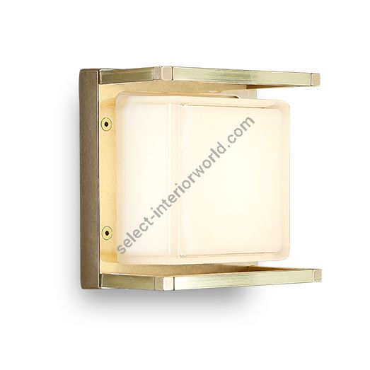 Moretti Luce / Outdoor Wall Lights / Ice Cubic square 3405 GX53