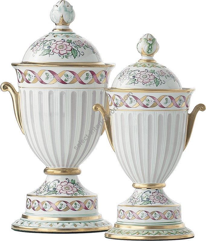 Le Porcellane / Vases with Lids / Potiche Limoges 3424 3422