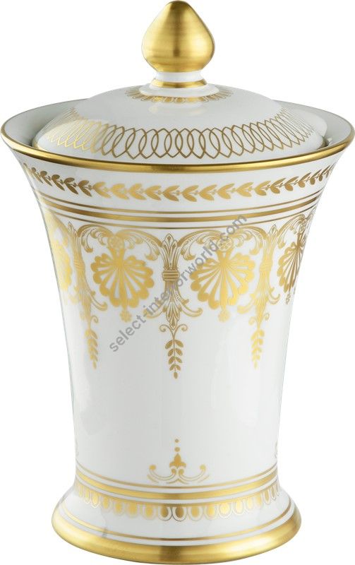 Le Porcellane / Vases with Lids / Potiche Fascia Impero 4151 4150