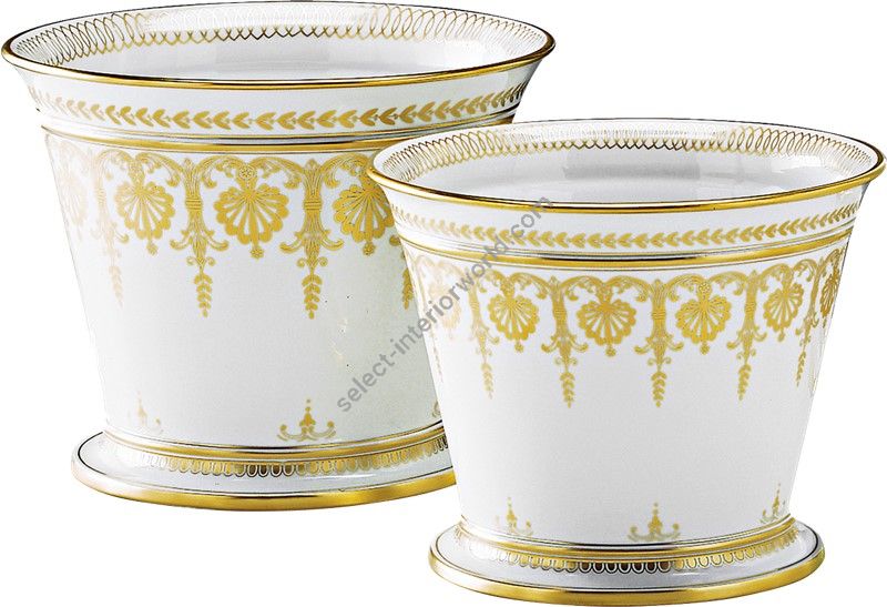 Le Porcellane / Flower Boxes & Flower Pots / Cachepot Fascia Impero 4155 4154