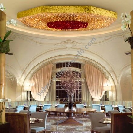 Patrizia Volpato / Chandeliers / Magma Handcrafted 24 Karat Gold PV-454-250