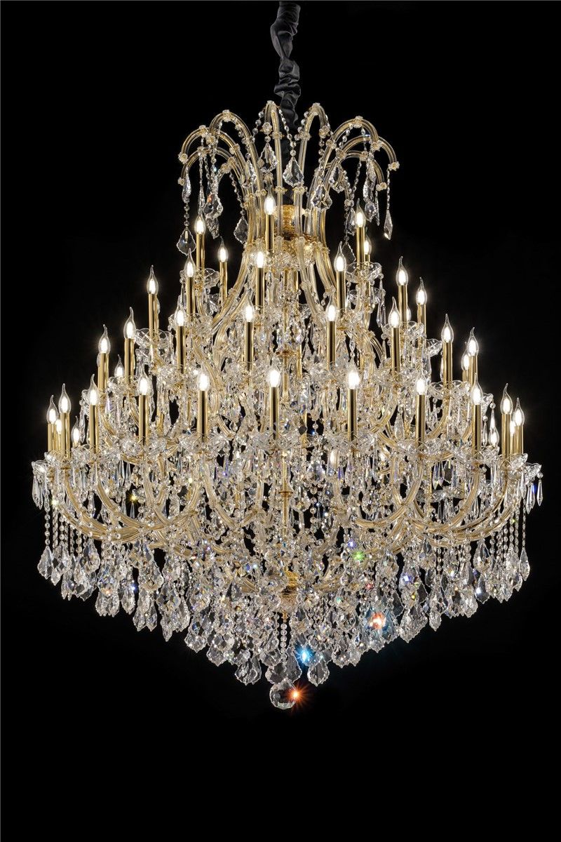 Italian Luxury Lighting / Chandeliers / Maria Theresa 60 Lights 5005 060 Custom