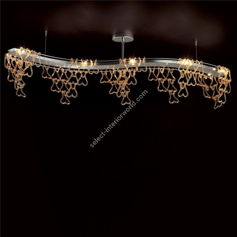 Patrizia Volpato / Island Lighting / Legami Handcrafted Murano Glass 24 Karat Gold