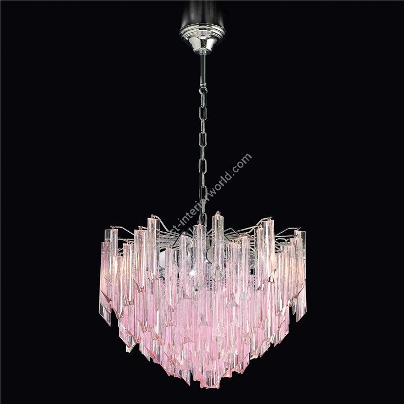 Patrizia Volpato / Chandeliers / Cristalli Murano Glass 24 Karat Gold PV-5055