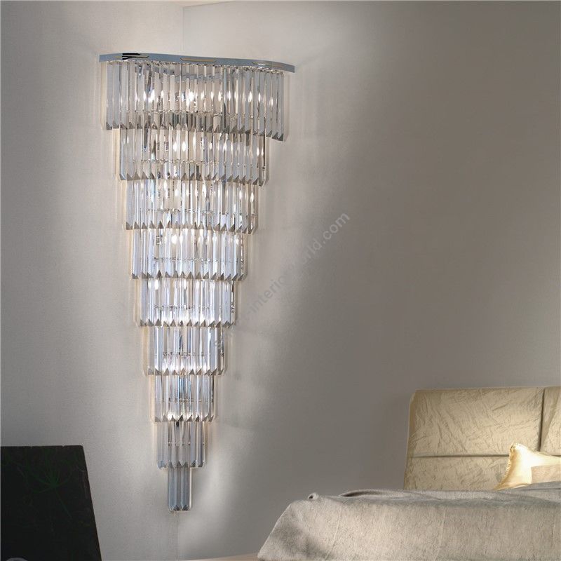 Patrizia Volpato / Wall Sconces / Cristalli 24 Karat Gold 5074-APP188