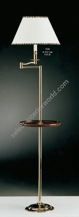 Il Paralume Marina / Floor Lamps / 516 with incorporated table