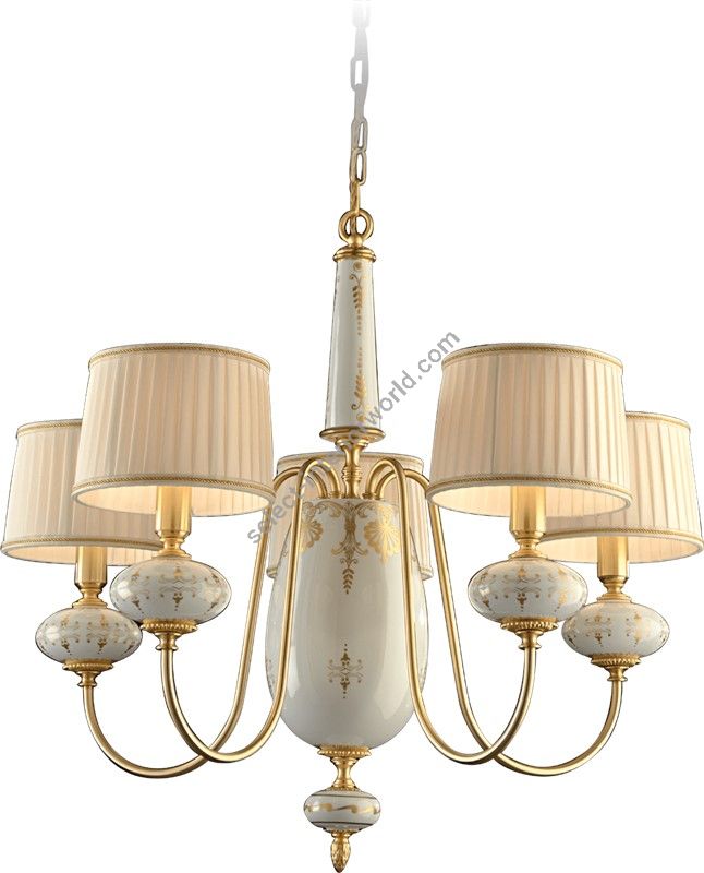 Le Porcellane / Chandeliers / Fascia Impero 5715 5 5715 8 5715 12