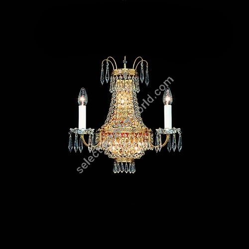 Italian Luxury Lighting / Chandeliers / Empire Gold 5 Lights 6220 005WL