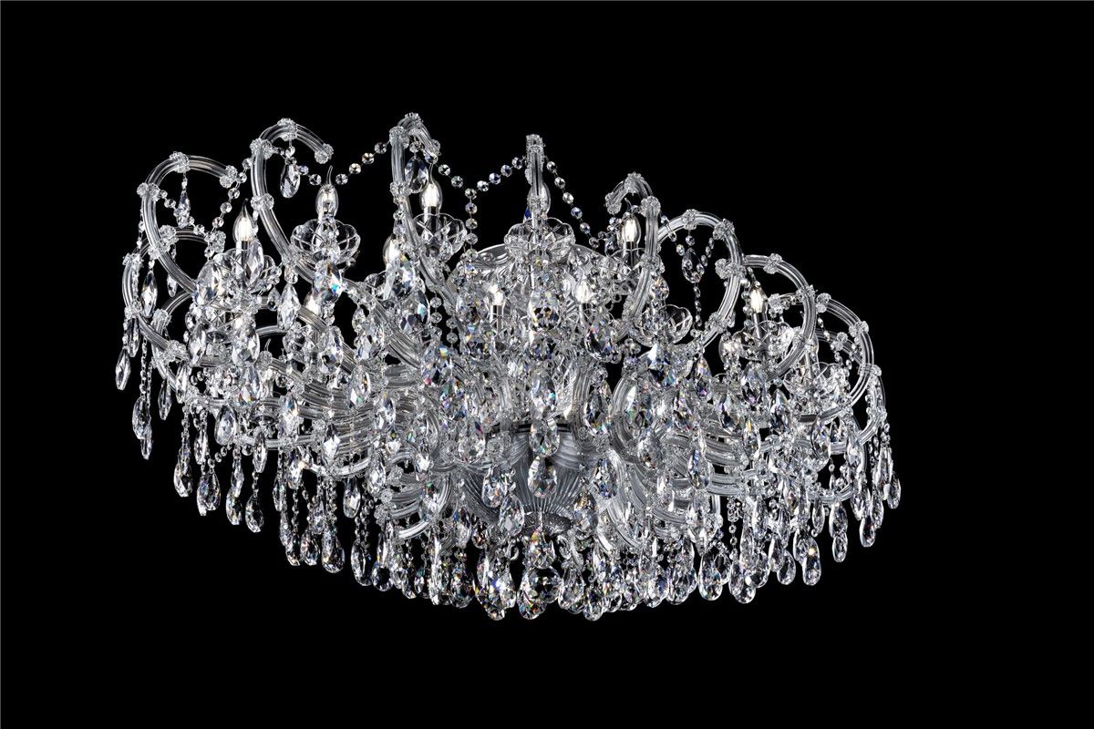 Italian Luxury Lighting / Chandeliers / Maria Theresa 38 Lights 7008 038 OVAL