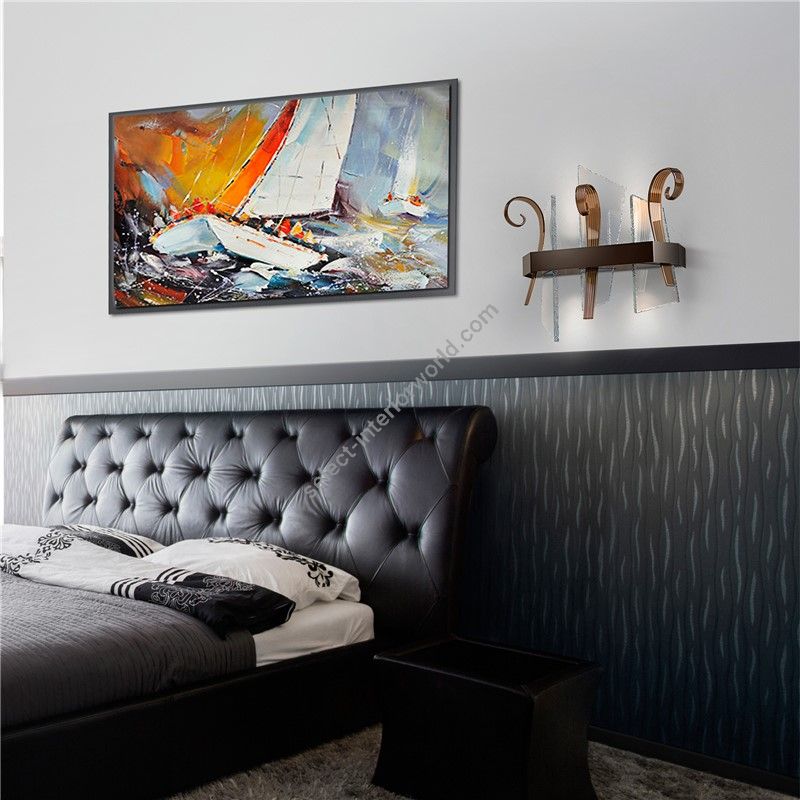 Patrizia Volpato / Wall Sconces / Vela Handcrafted Murano Glass PV-7300-APP2