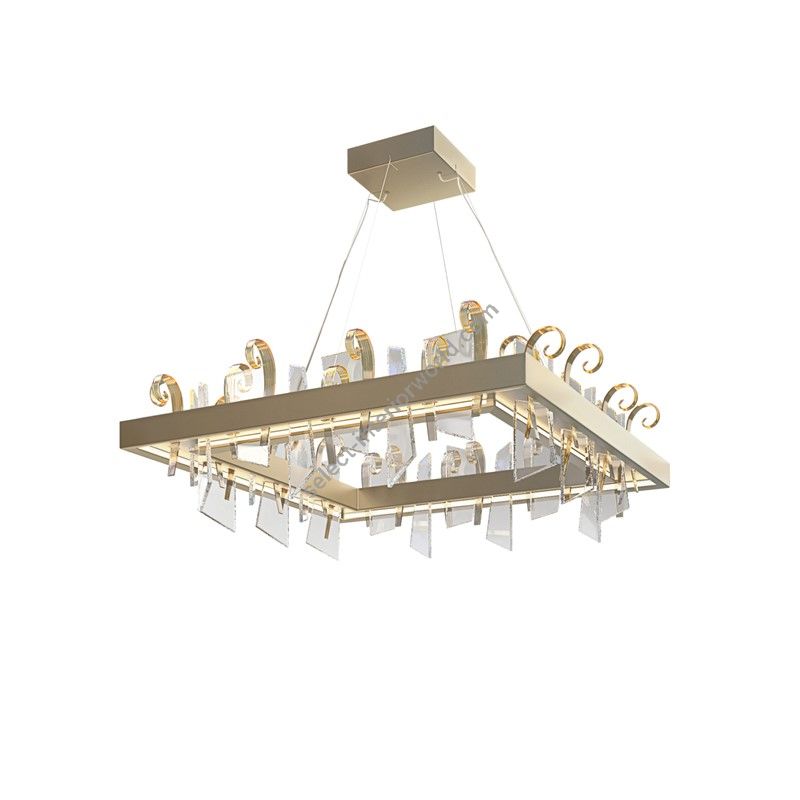 Patrizia Volpato / Chandeliers / Vela Handcrafted Murano Glass 7300-S