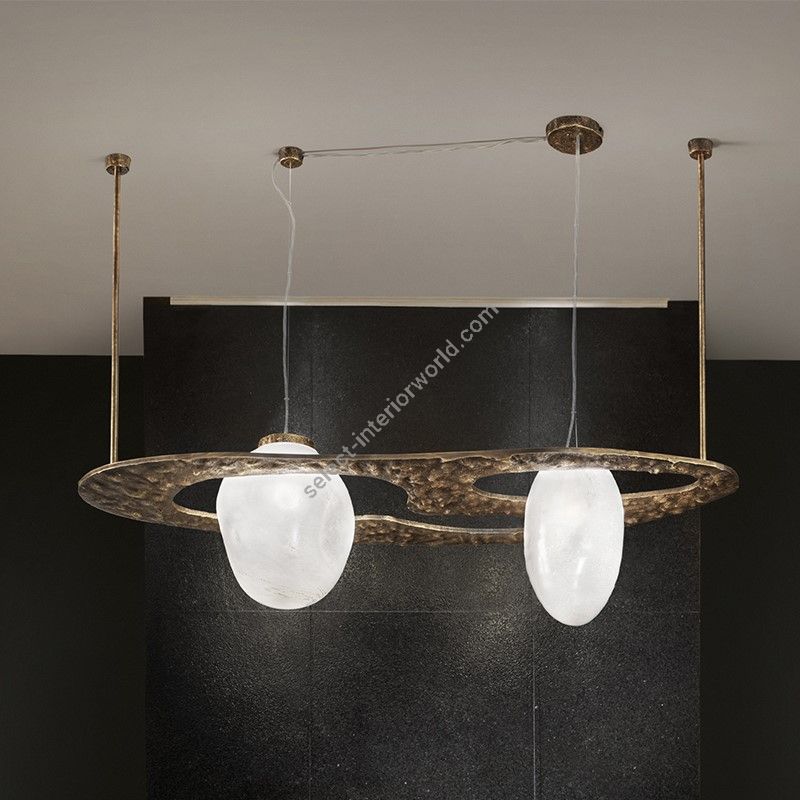 Patrizia Volpato / Pendants & Suspension Lights / Stone Handcrafted Murano Glass 7802-S