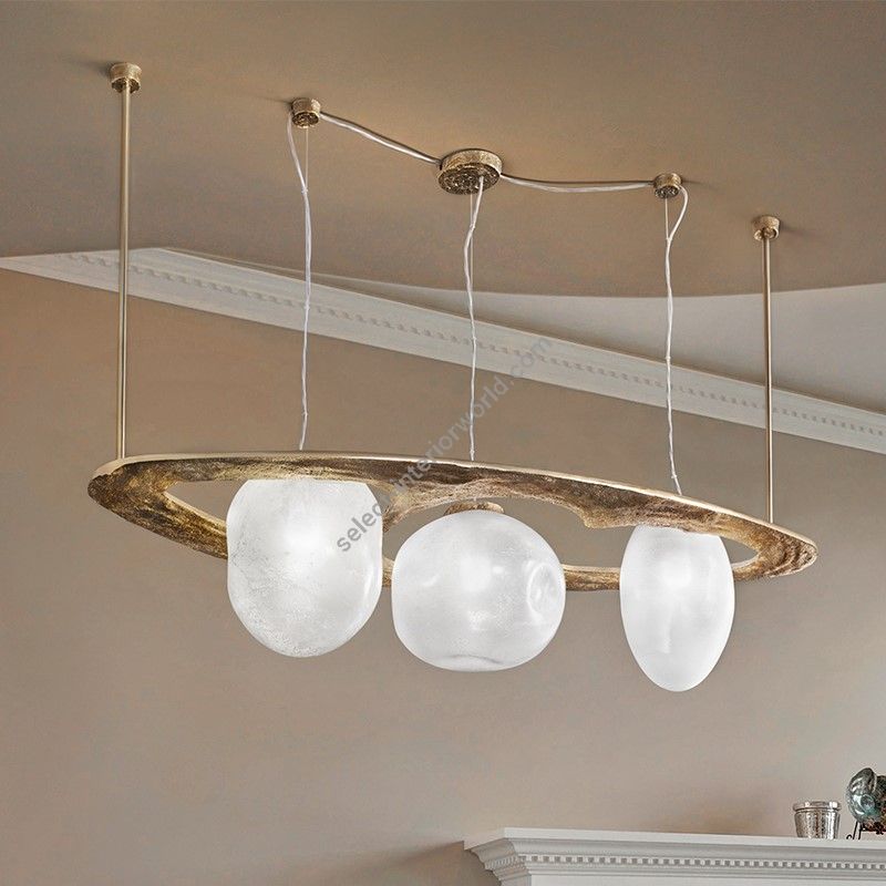 Patrizia Volpato / Pendants & Suspension Lights / Stone Handcrafted Murano Glass 7803-S