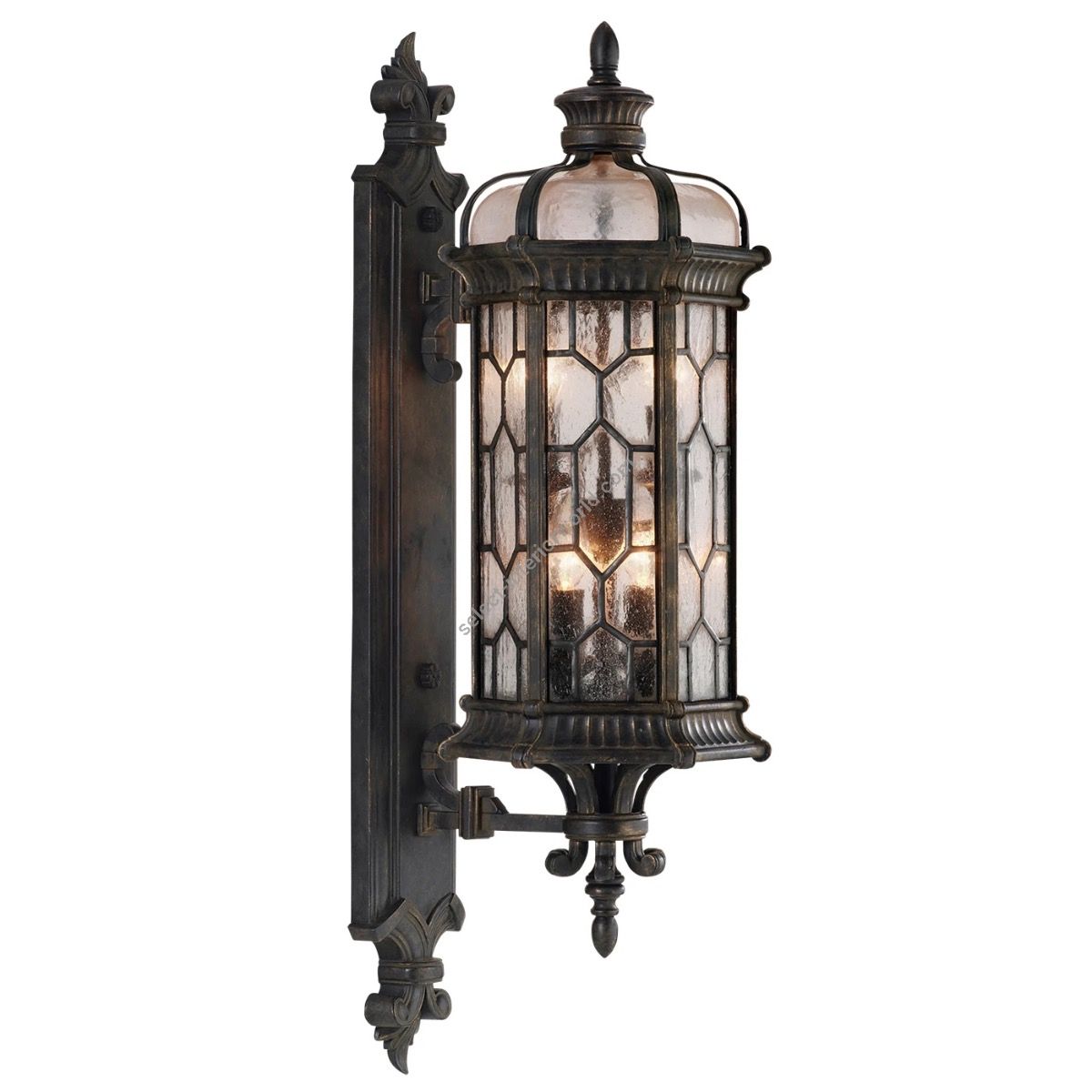 Fine Art Handcrafted Lighting / Outdoor Wall Lights / Devonshire 32" H
