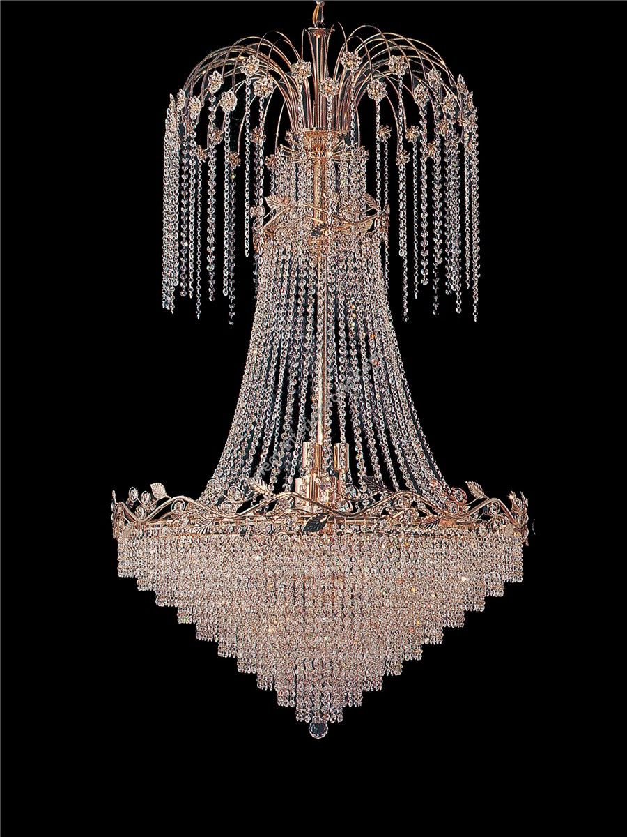 Italian Luxury Lighting / Chandeliers / Empire Crystal 34 Lights 8153 110