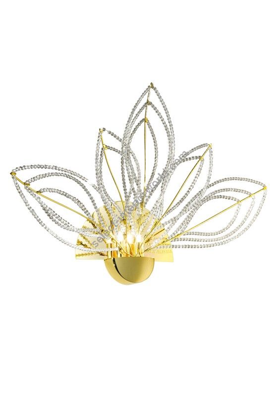 Patrizia Volpato / Wall Sconces / Girasole 24 Karat Gold