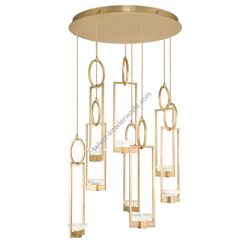 Fine Art Handcrafted Lighting / Pendant Lights / Delphi 33.5″ Round 893240