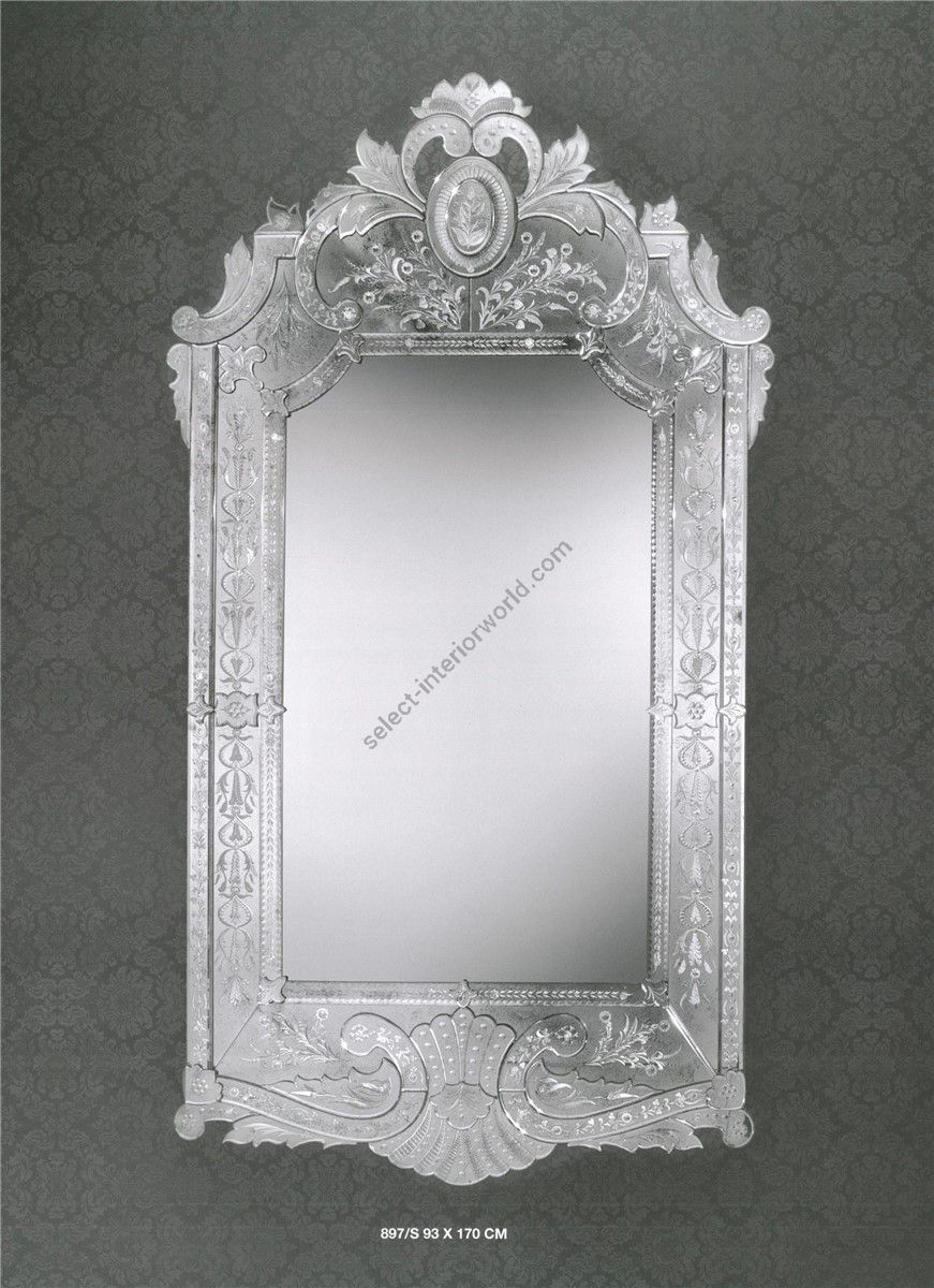 Italian Luxury Lighting / Wall Mirrors / Venetian Style Unique Work 897S