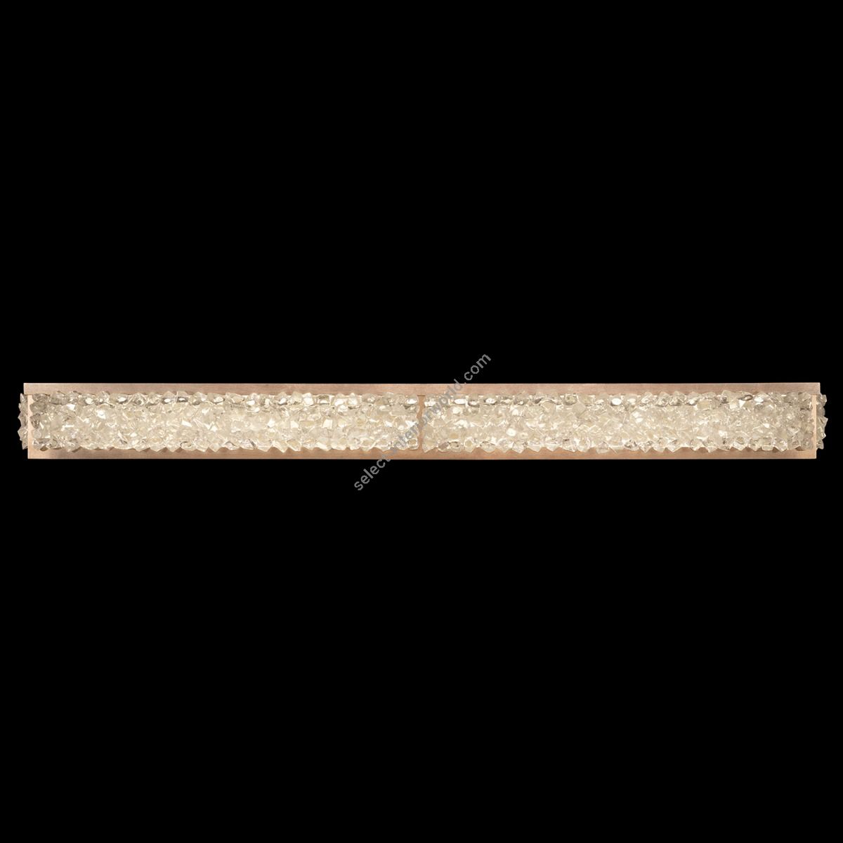 Fine Art Handcrafted Lighting / Bath Bar / Arctic Halo 50″ W 916150